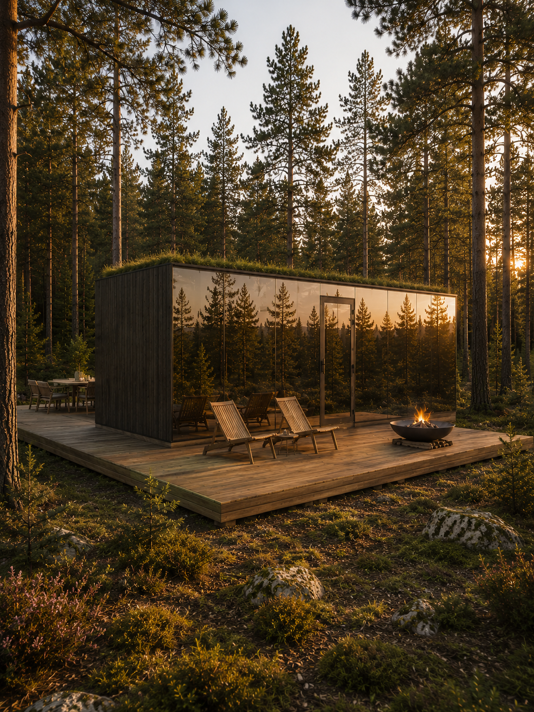 AERA DOMUS in a forest retreat